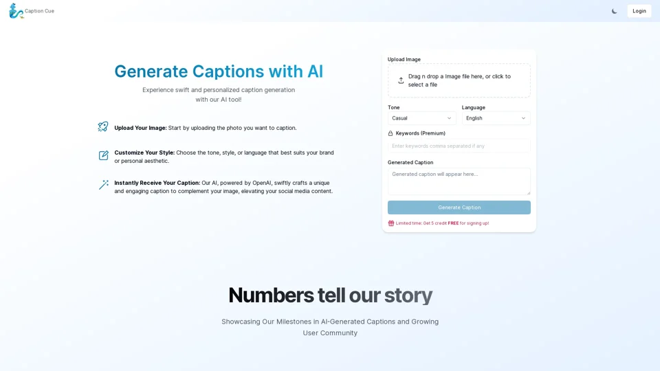 Caption Cue | Instantly Craft Captivating Captions for Social Media