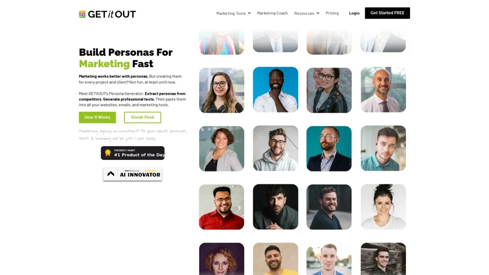 GETitOUT - Essential Marketing Tools