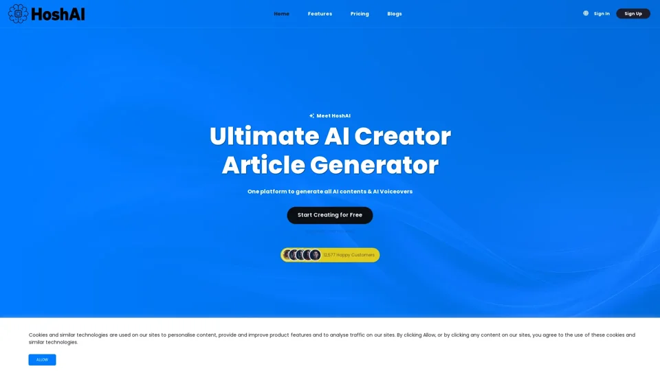 HoshAI - Ultimate AI Content Generator