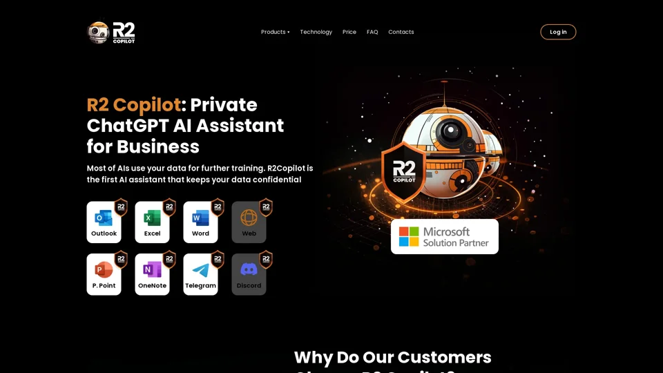 R2 Copilot: Private ChatGPT AI Assistant for Business