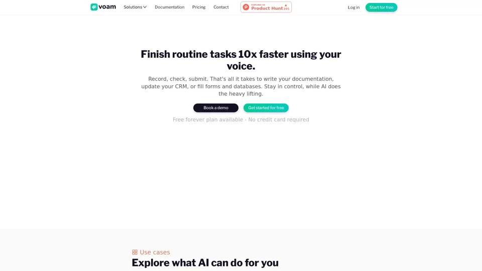 voam - productive AI platform
