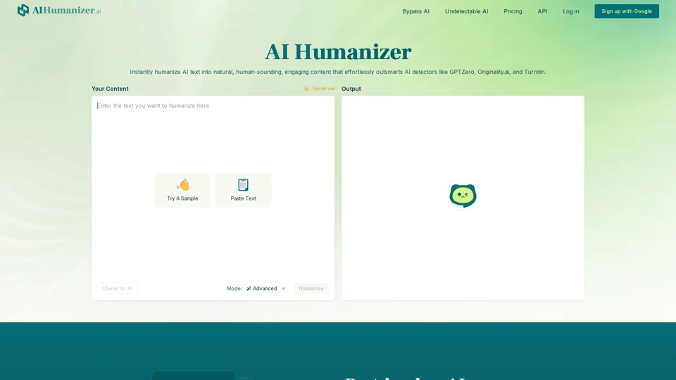 AI Humanizer: Humanize AI Text for Free (No-Signup Required)