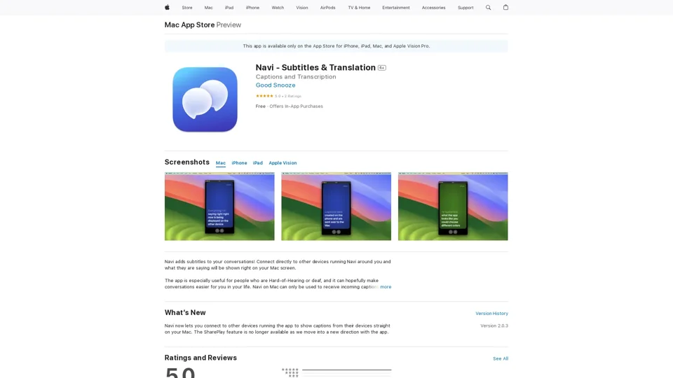 Navi - Subtitles & Translation on the App Store