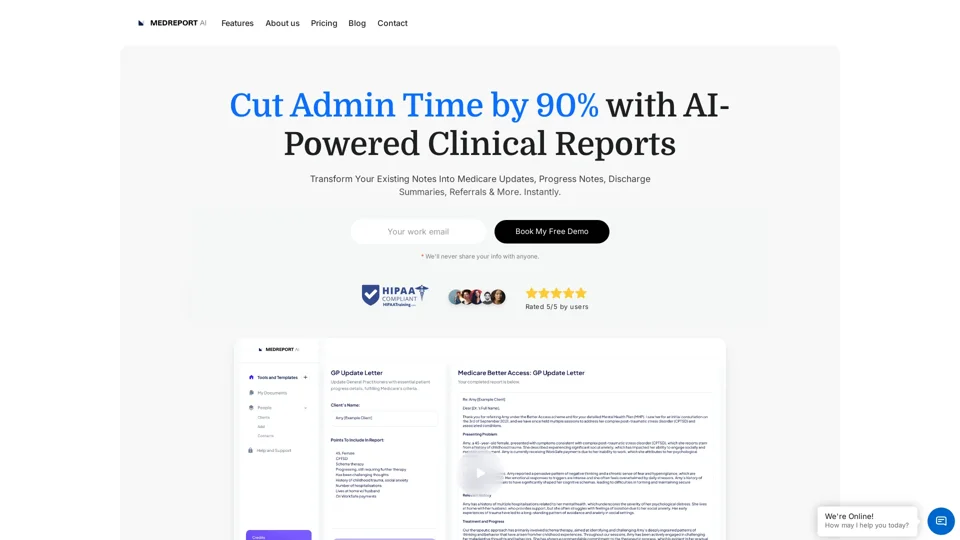 MedReport AI: AI Healthcare Solutions | Efficient Medical Reports