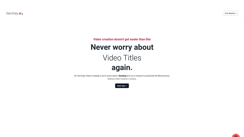 Sanchay.ai | AI Powered tool for Content creators