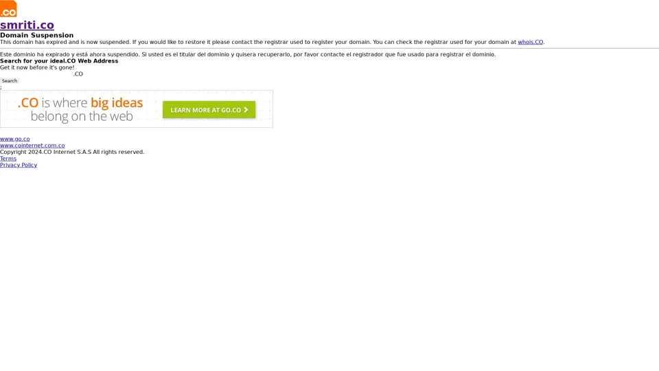 Expired - domain expired