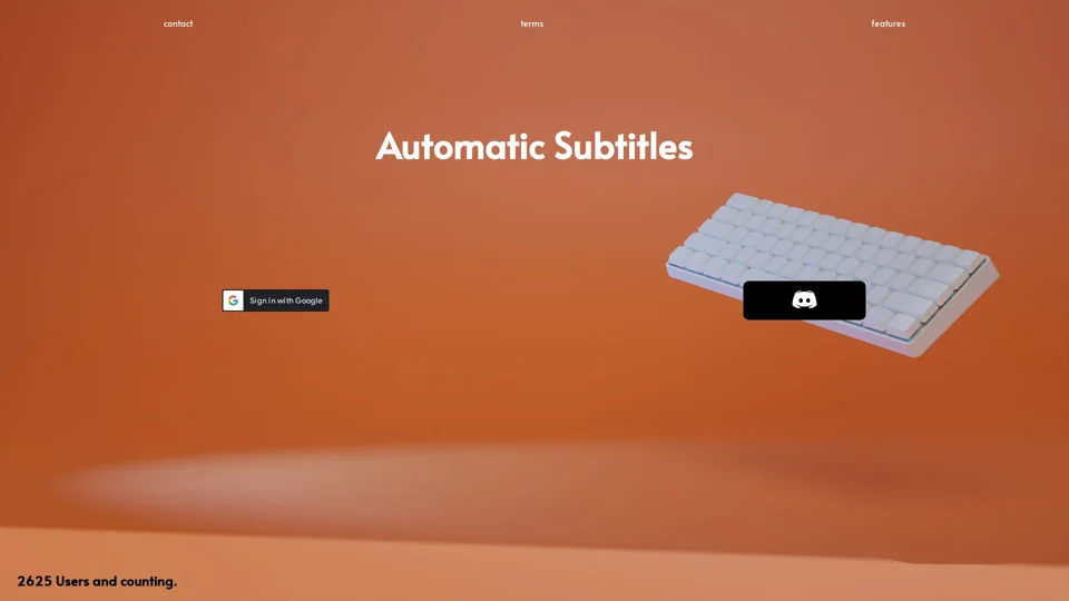 Automatic Subtitles For Your Videos