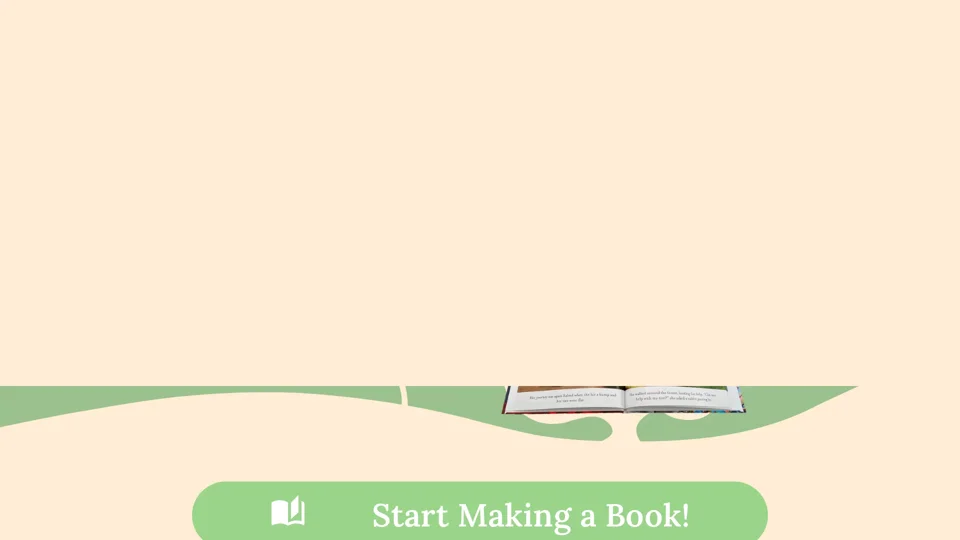 Your Own Story Book - Landing Page