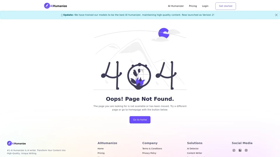 Page not found