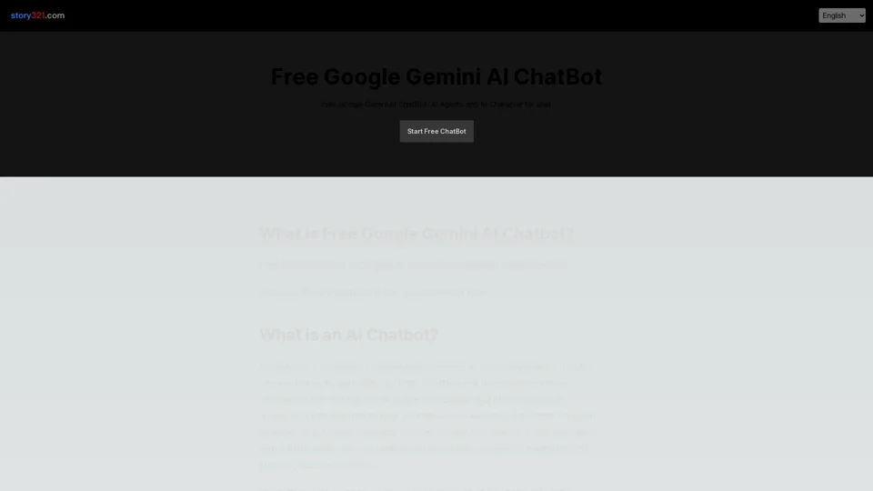 Free Google Gemini AI ChatBot
