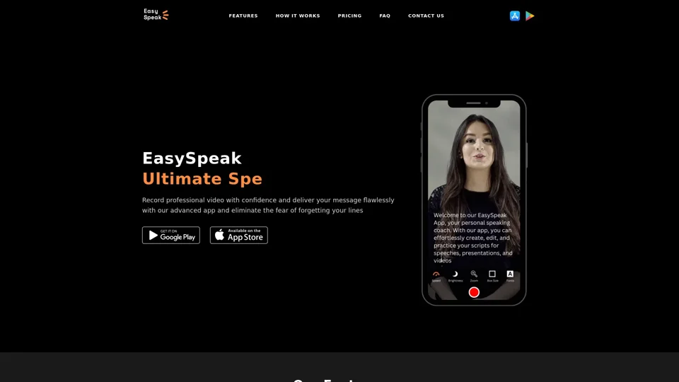 EasySpeak- AI based Teleprompter for Smooth Speech Delivery