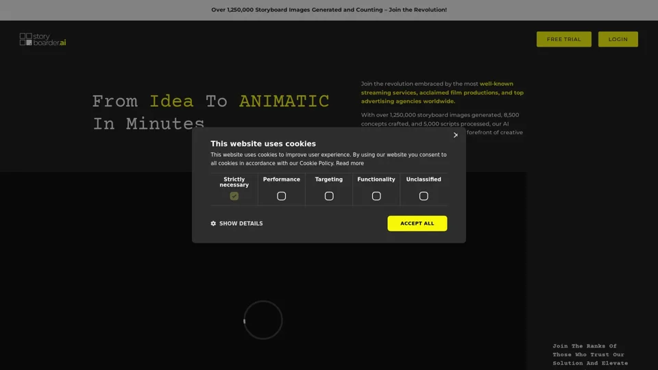 Storyboarder.ai – Revolutionize Your Storyboarding Process