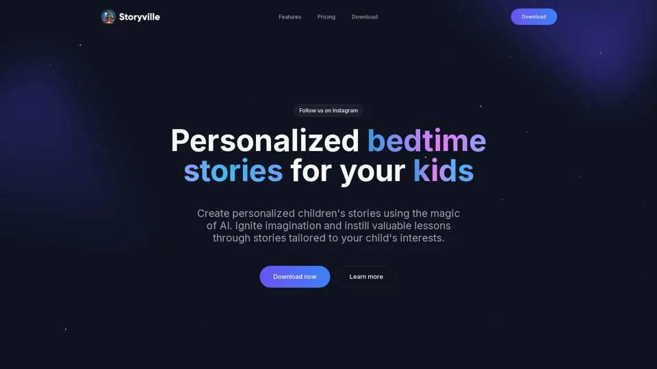Storyville: Bedtime Stories with AI