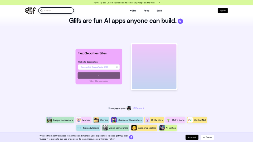 glif - all prompts, no code AI sandbox • build AI workflows, apps, chatbots & more